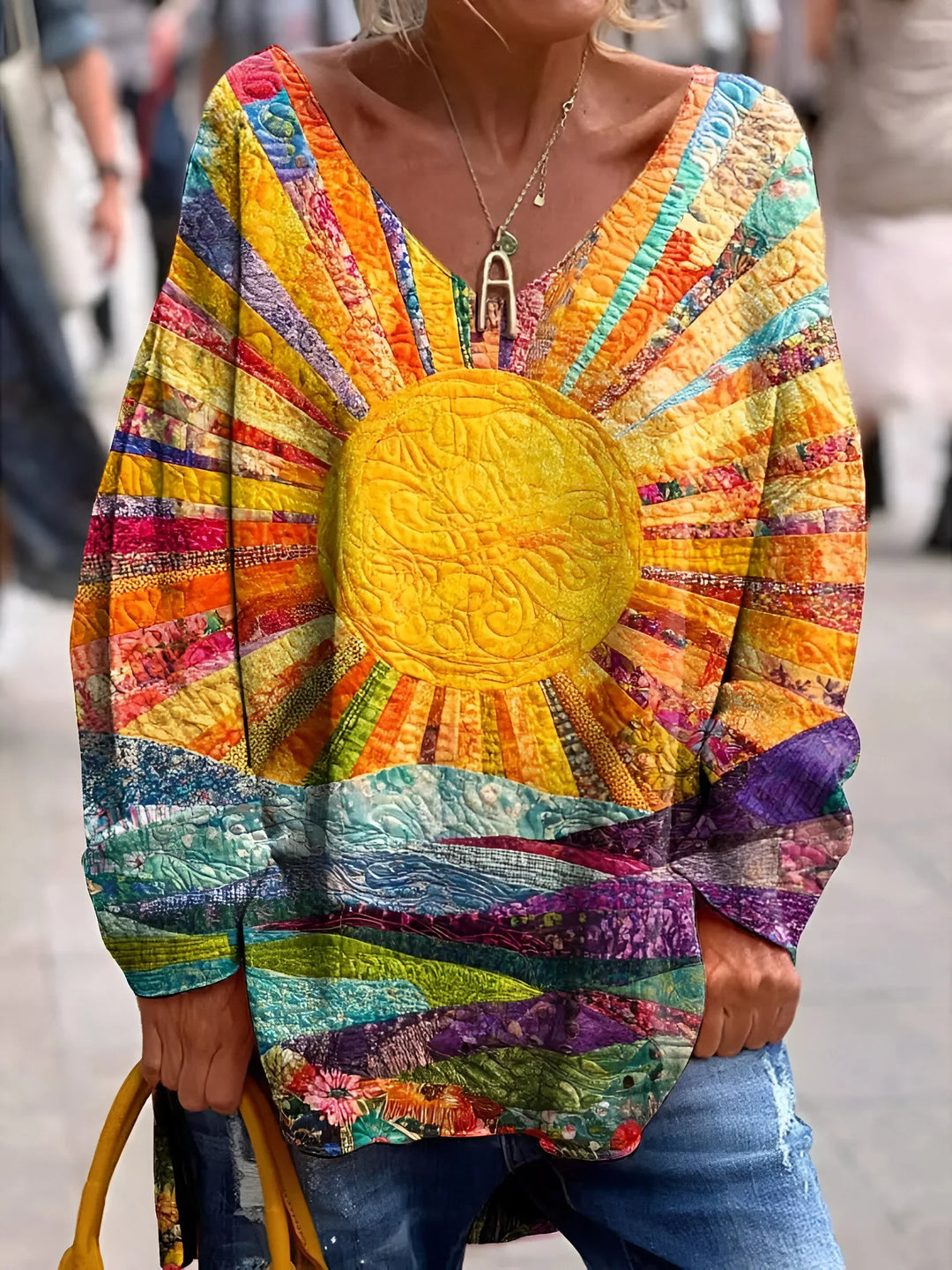 VIOLA™ | Joyful Hue Blouse