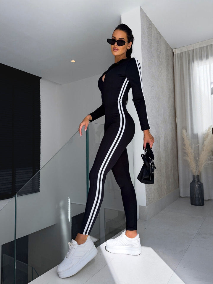 RINA™ | Stylish Tailored Jumpsuit