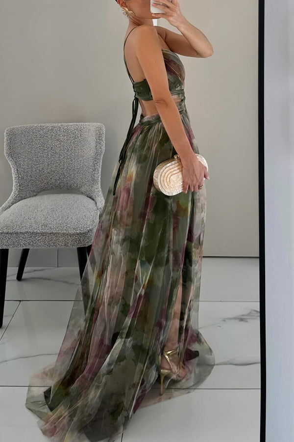 GISELLE™ | Enchanting Floral Maxi Dress