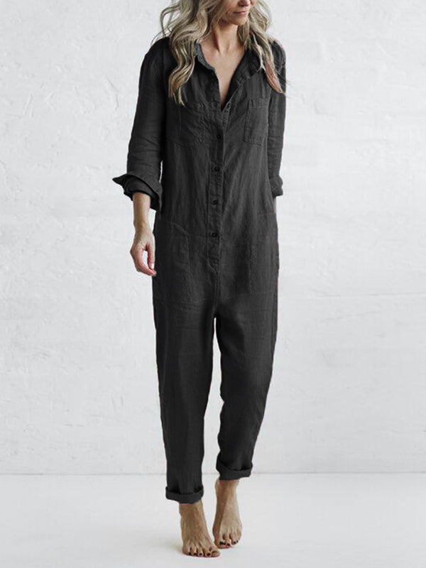 FIE™ | Elegant and Comfortable Long-Sleeve Jumpsuit