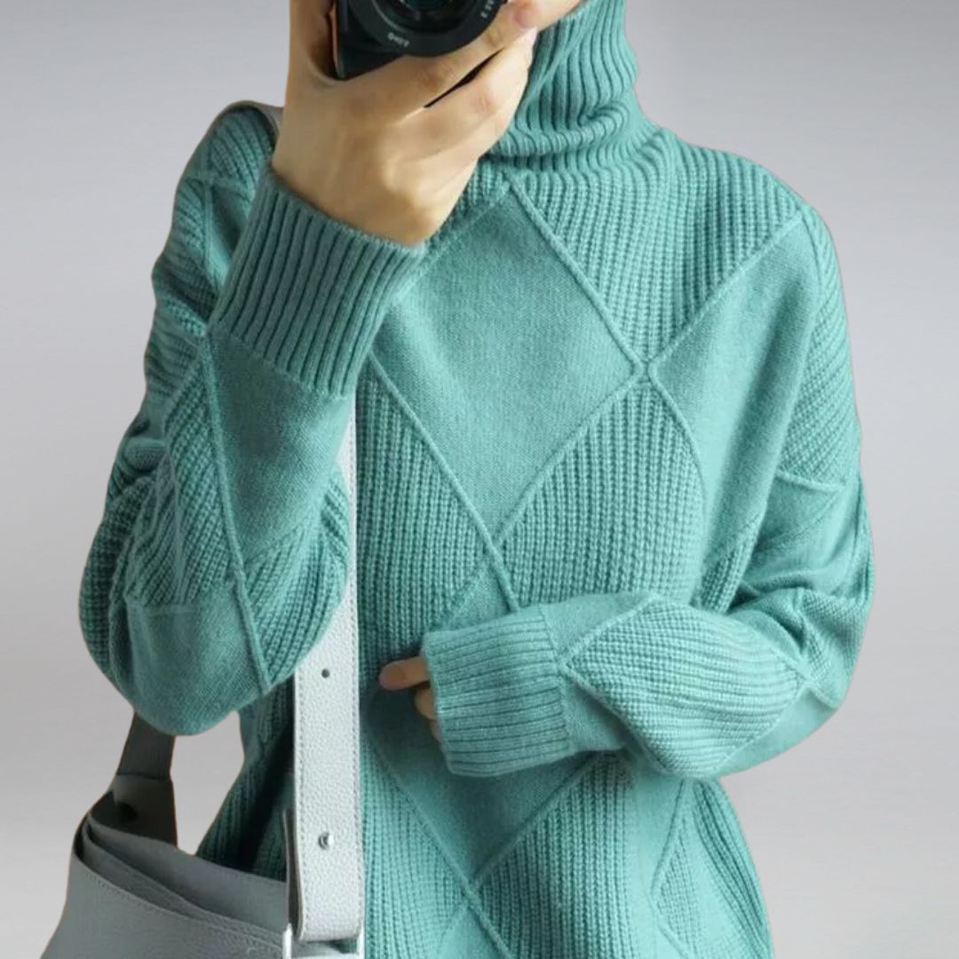 MARTHA™ | Comfortable Turtleneck Sweater