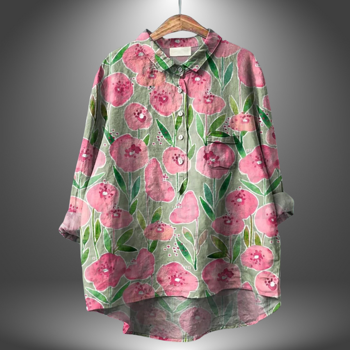 VIRGINIA™ | Women's Handcrafted Floral Shirt