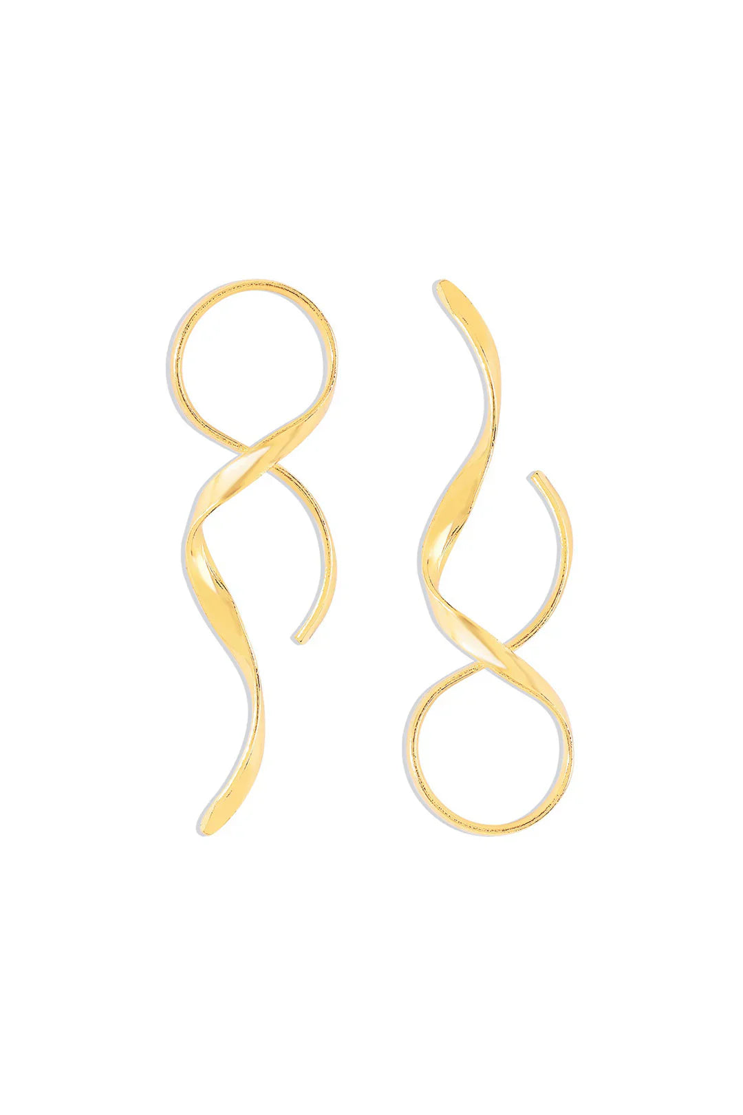 ISMARA™ | Sleek Spiral Earrings