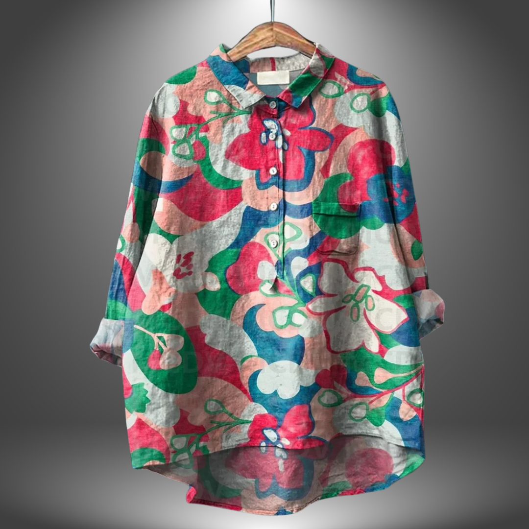 VIRGINIA™ | Women's Handcrafted Floral Shirt