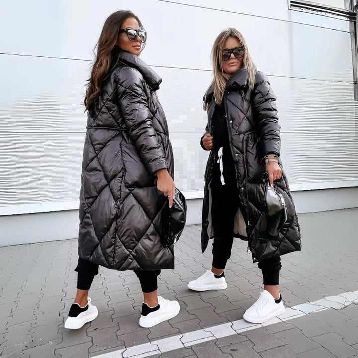 LARA™ | Quilted Parka Coat