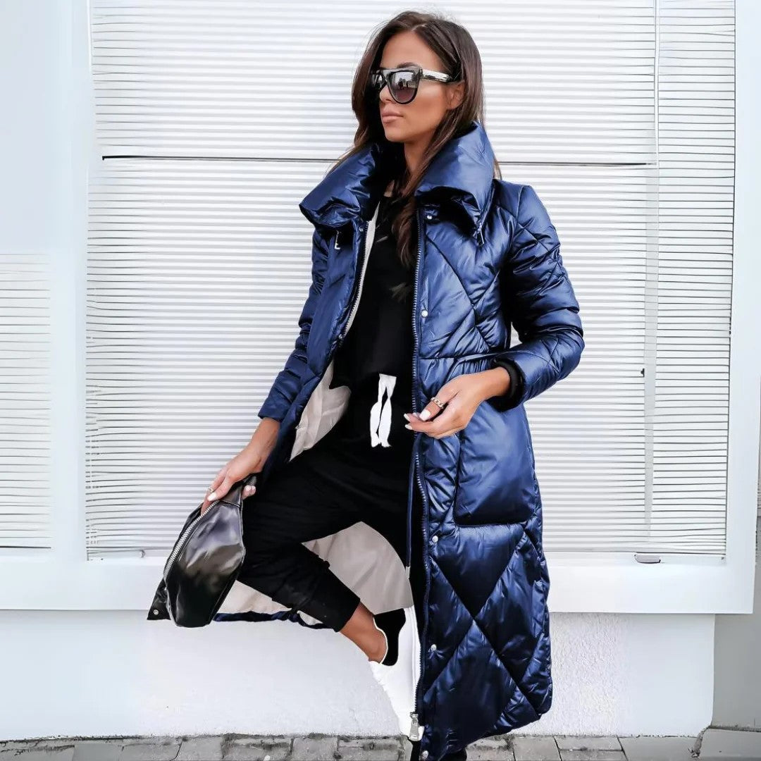 LARA™ | Quilted Parka Coat