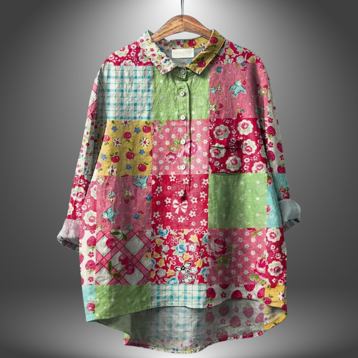 VIRGINIA™ | Women's Handcrafted Floral Shirt