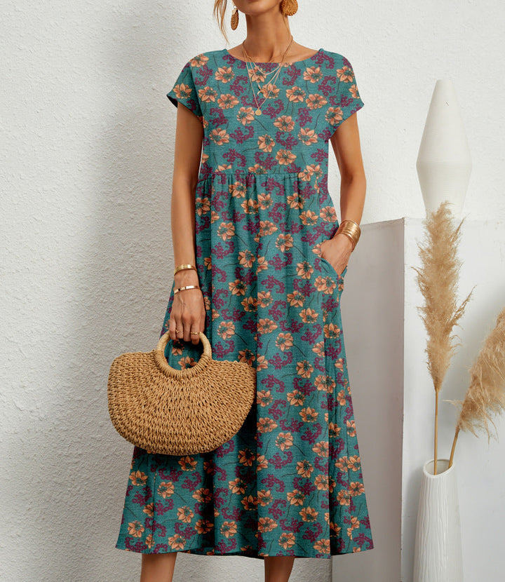 ROSELLA™ | Chic Floral Dress