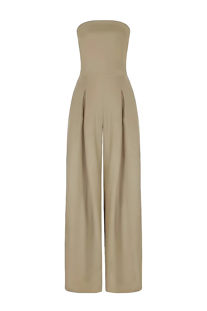 ILARIA™ | Strapless Wide-Leg Jumpsuit
