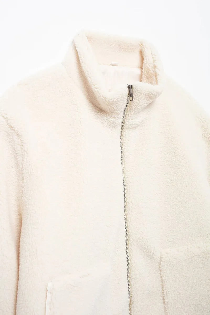 ELLYNA™ | Cozy Zip-Up Sherpa Jacket