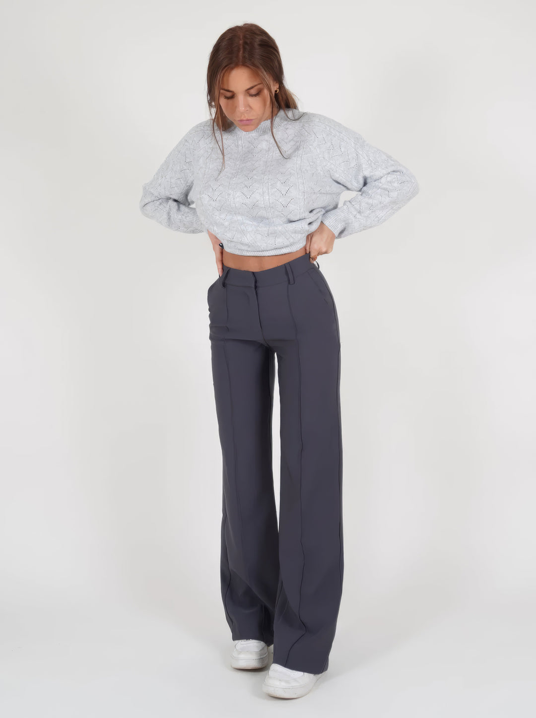 LENA™ | Casual Wide-Leg Trousers