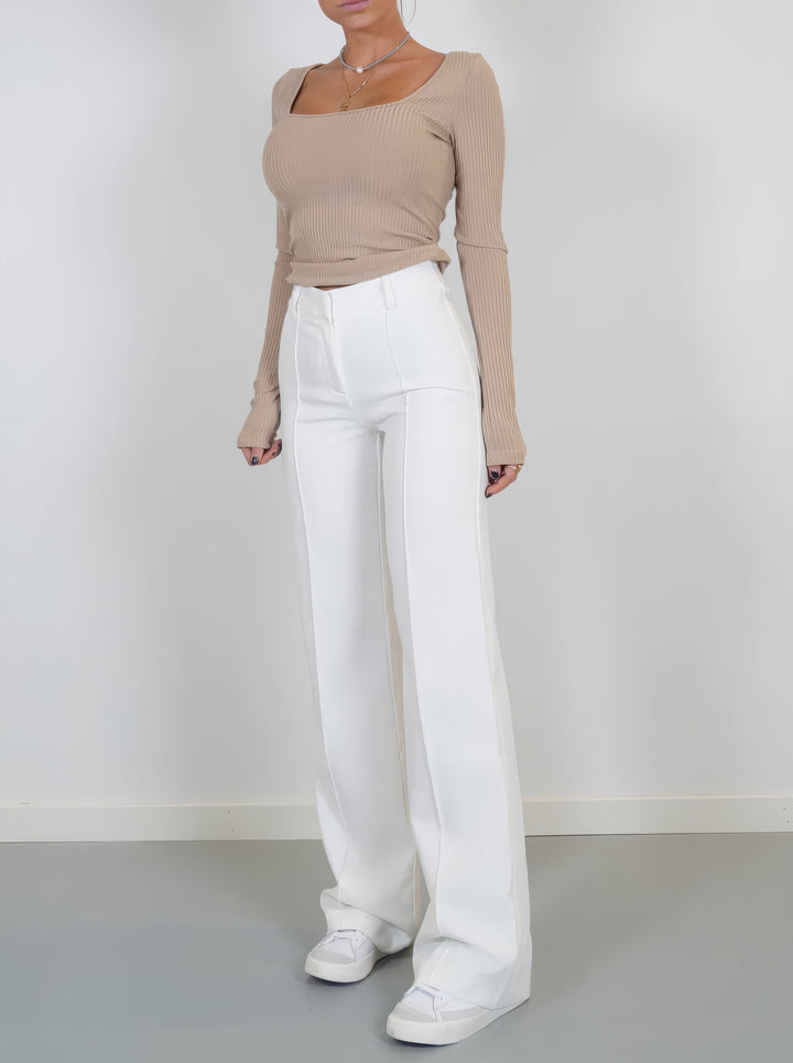 LENA™ | Casual Wide-Leg Trousers