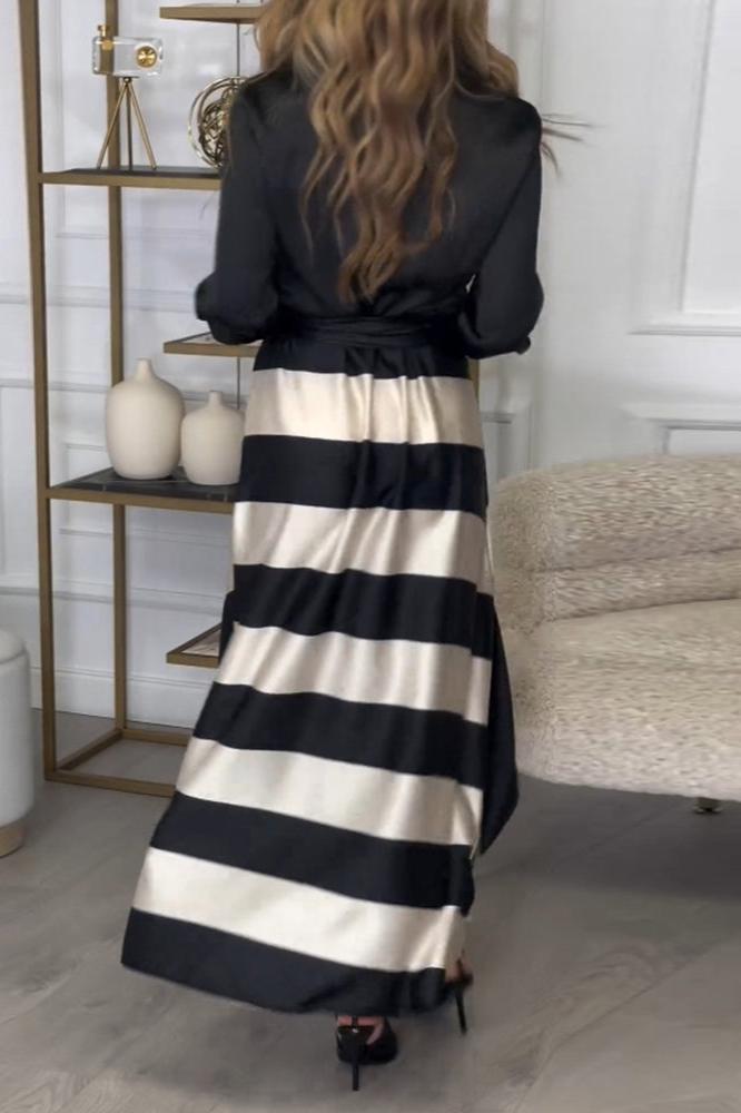 EMMA™ | Elegant Striped Dress