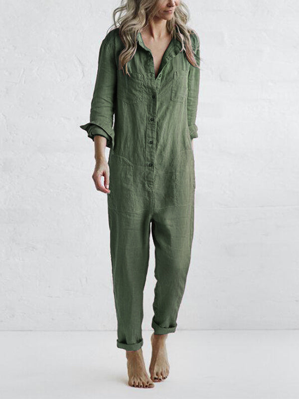 FIE™ | Elegant and Comfortable Long-Sleeve Jumpsuit