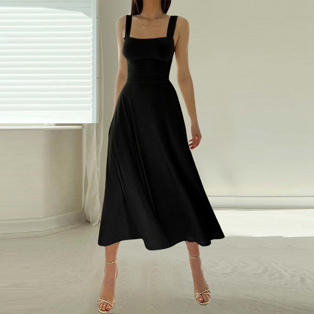 SELMA™ | Exquisite Monochrome Chiffon Dress