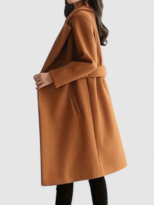 ELIZA™ | Wool Belted Winter Coat