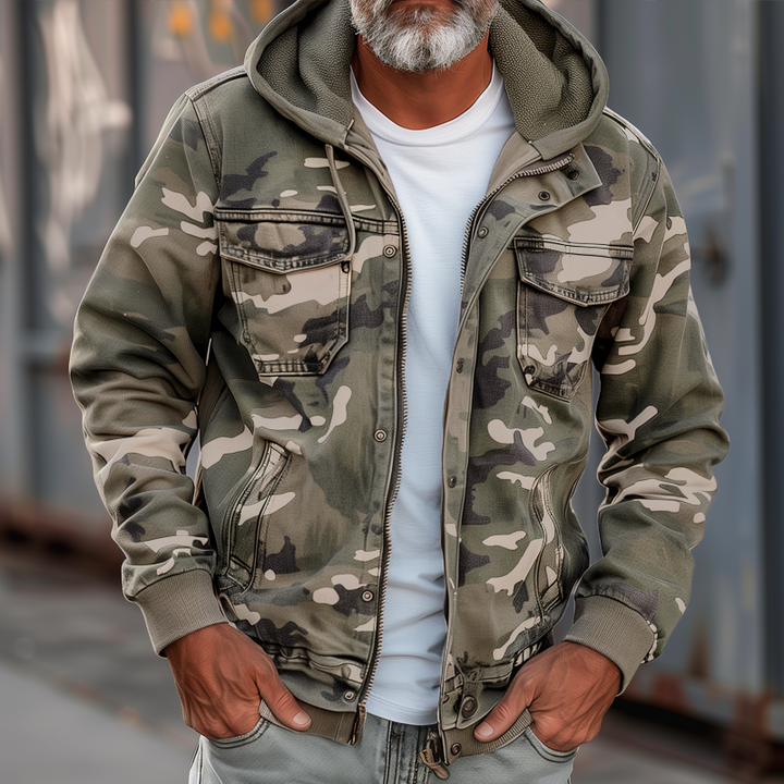 ALEXANDER™ | Camouflage Cargo Jacket