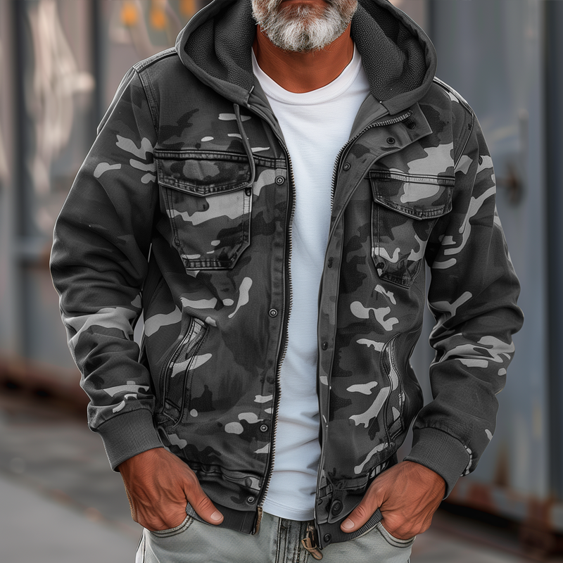 ALEXANDER™ | Camouflage Cargo Jacket