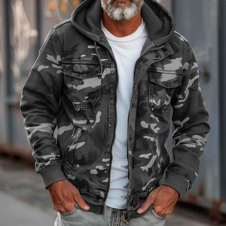 ALEXANDER™ | Camouflage Cargo Jacket