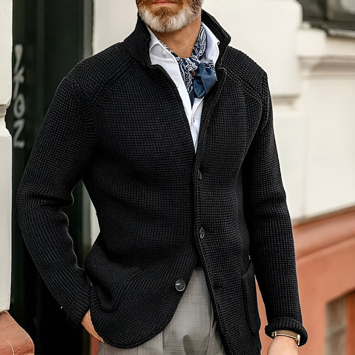 LUCIO™ | Thick Knit Cardigan with a Robust Style