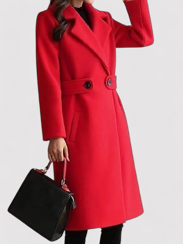 ELIZA™ | Wool Belted Winter Coat