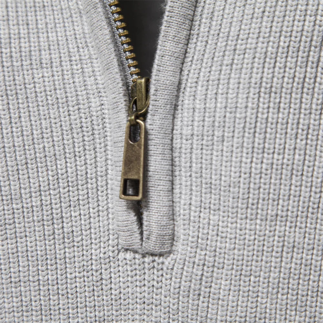 OLIVERE™ | Half-Zip Sweater