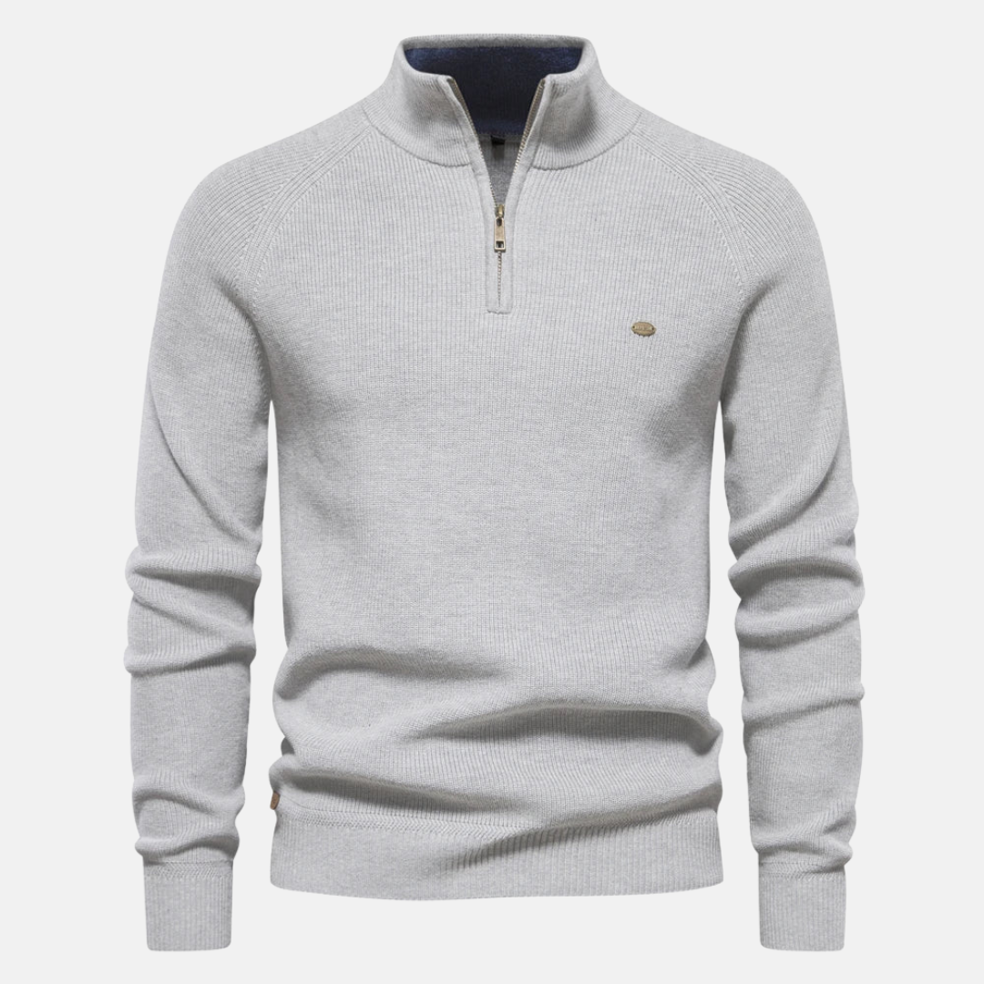 OLIVERE™ | Half-Zip Sweater