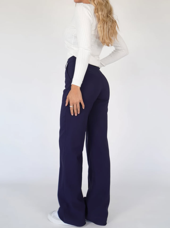 LENA™ | Casual Wide-Leg Trousers