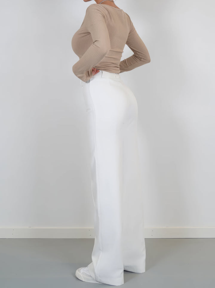 LENA™ | Casual Wide-Leg Trousers