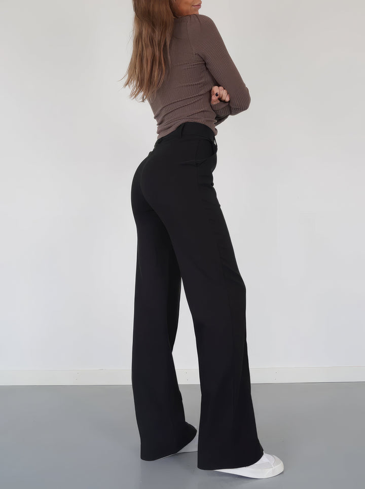 LENA™ | Casual Wide-Leg Trousers