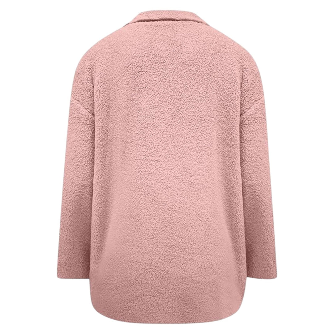 NORA™ | Cozy Button-Up Coat
