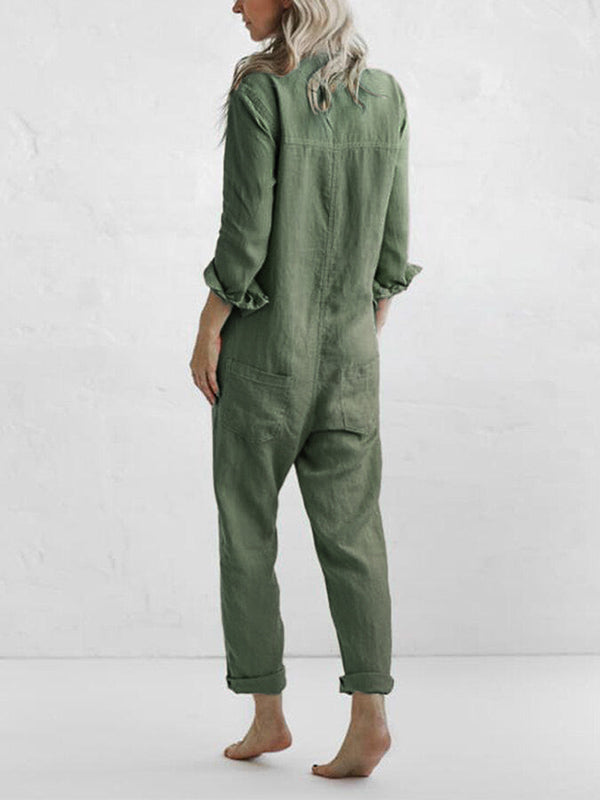 FIE™ | Elegant and Comfortable Long-Sleeve Jumpsuit