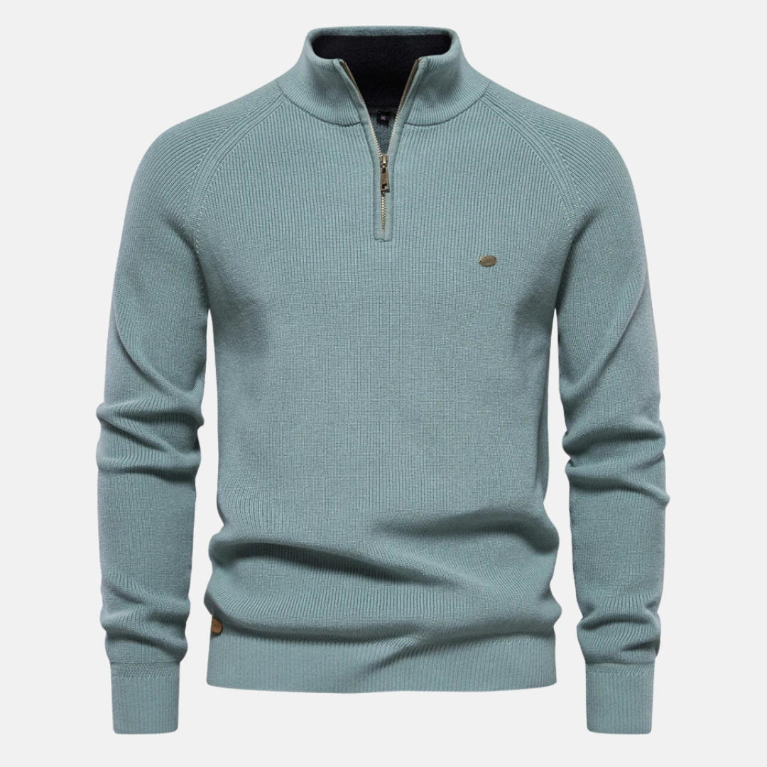 OLIVERE™ | Half-Zip Sweater