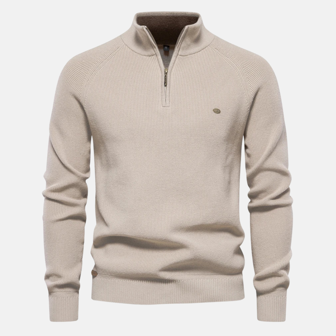 OLIVERE™ | Half-Zip Sweater