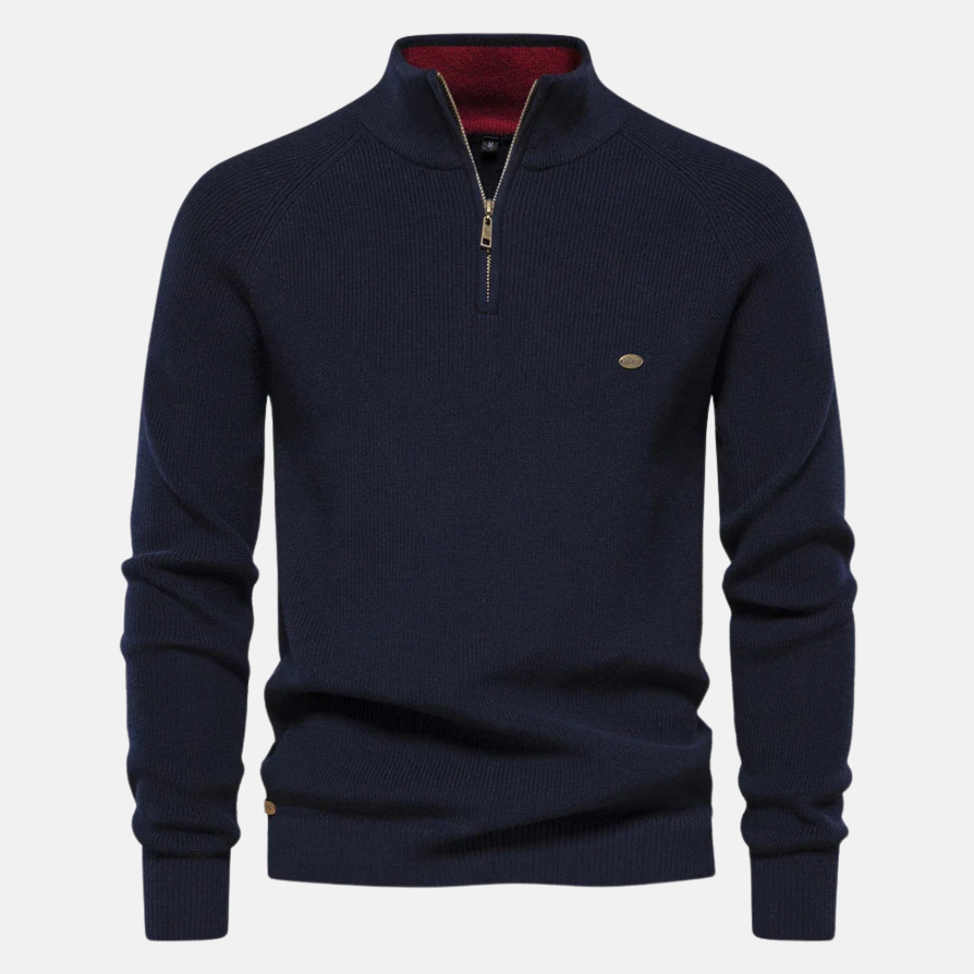 OLIVERE™ | Half-Zip Sweater