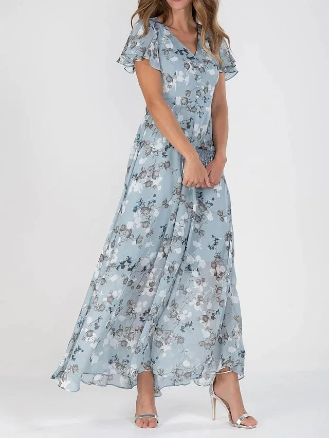 LORENE™ | Floral Long Dress