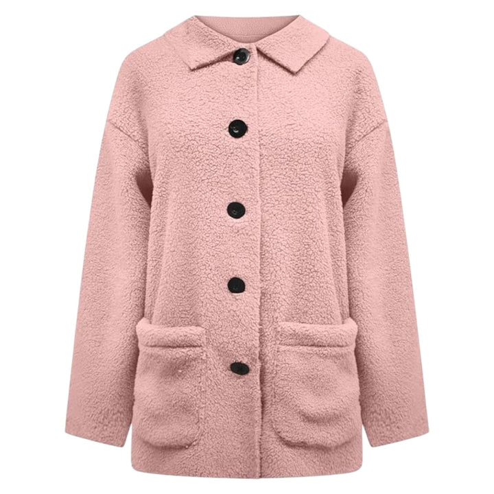 NORA™ | Cozy Button-Up Coat