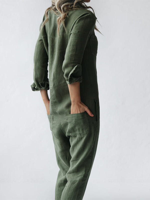 FIE™ | Elegant and Comfortable Long-Sleeve Jumpsuit