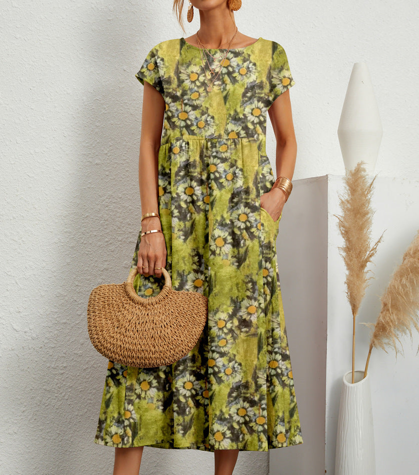 ROSELLA™ | Chic Floral Dress
