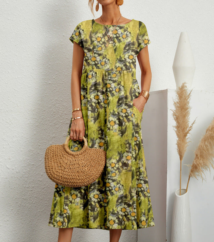 ROSELLA™ | Chic Floral Dress