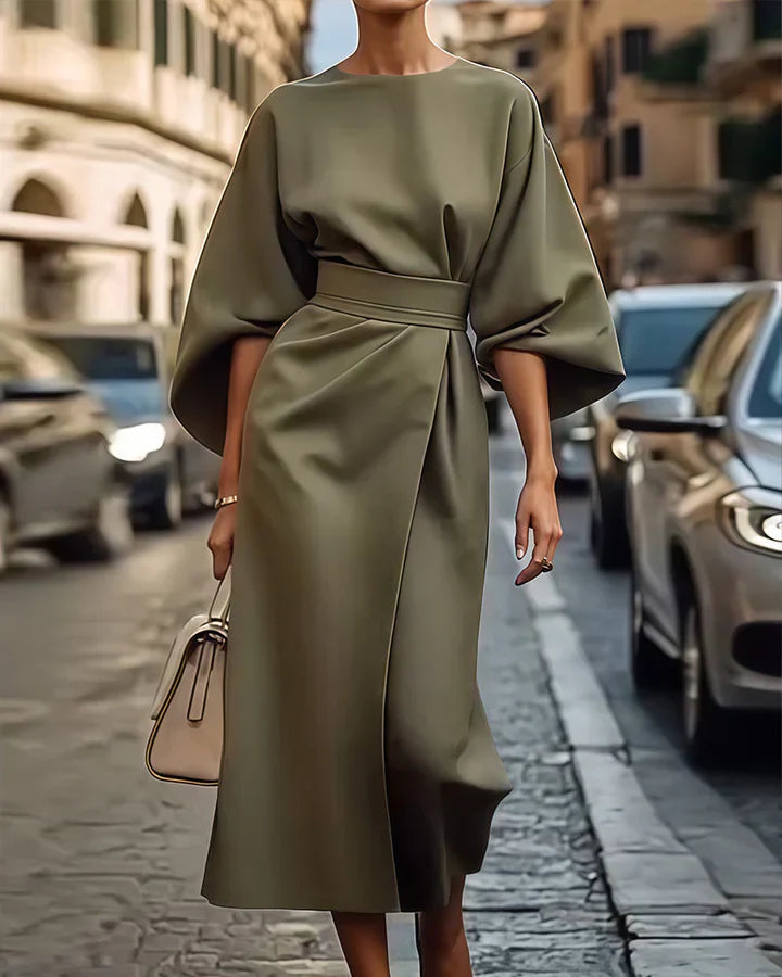 INDIRA™ | Elegant Versatile Midi Dress