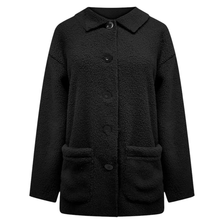 NORA™ | Cozy Button-Up Coat