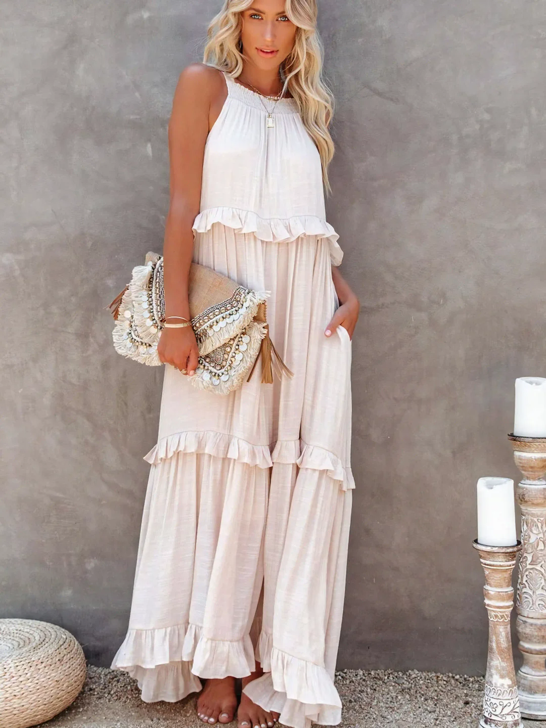 VIVIAN™ | Casual, Loose Maxi Dress