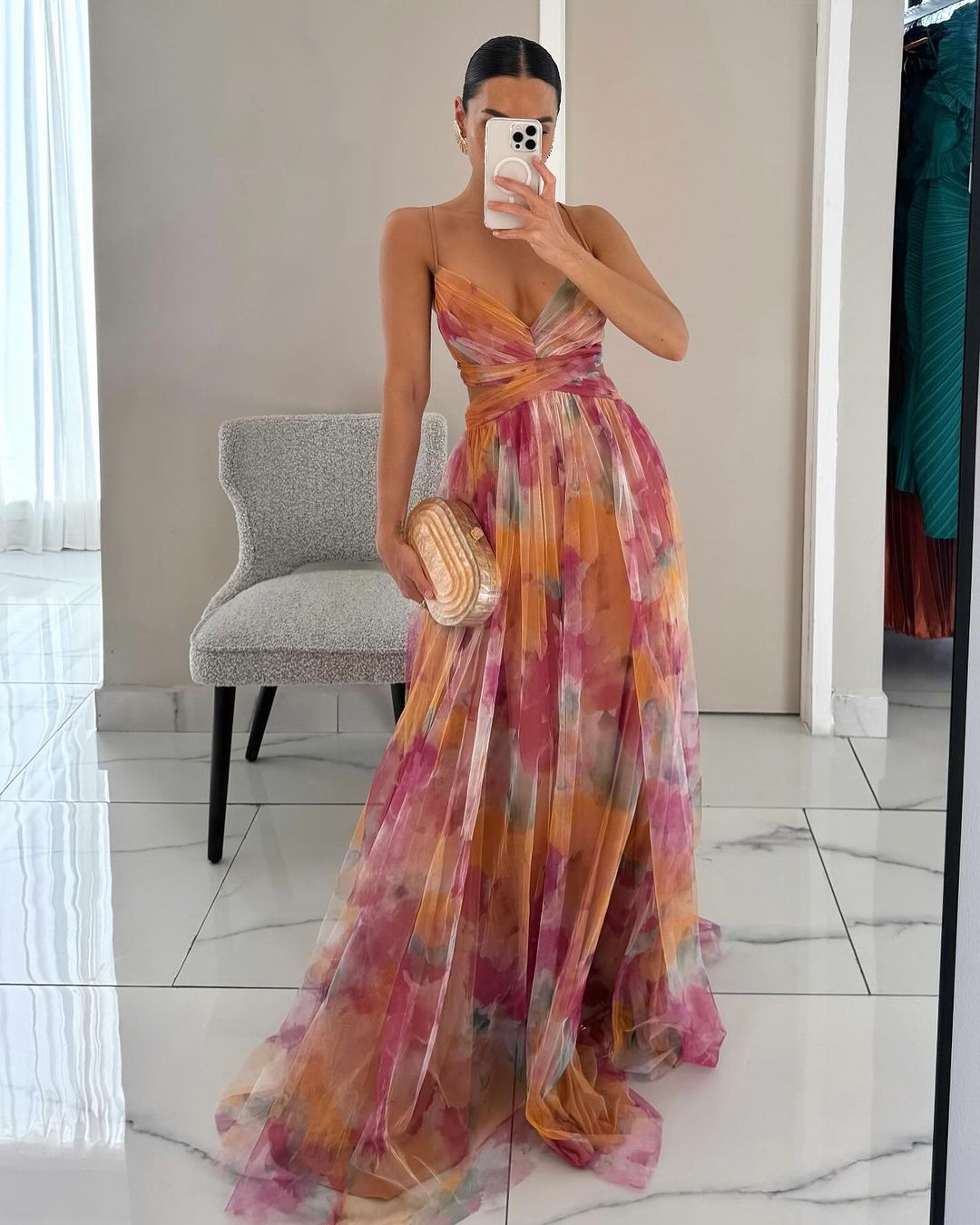GISELLE™ | Enchanting Floral Maxi Dress
