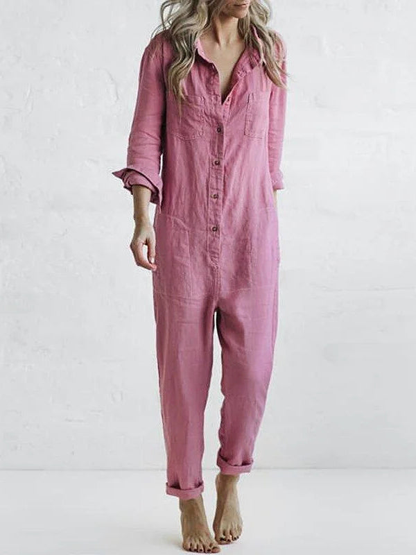 FIE™ | Elegant and Comfortable Long-Sleeve Jumpsuit