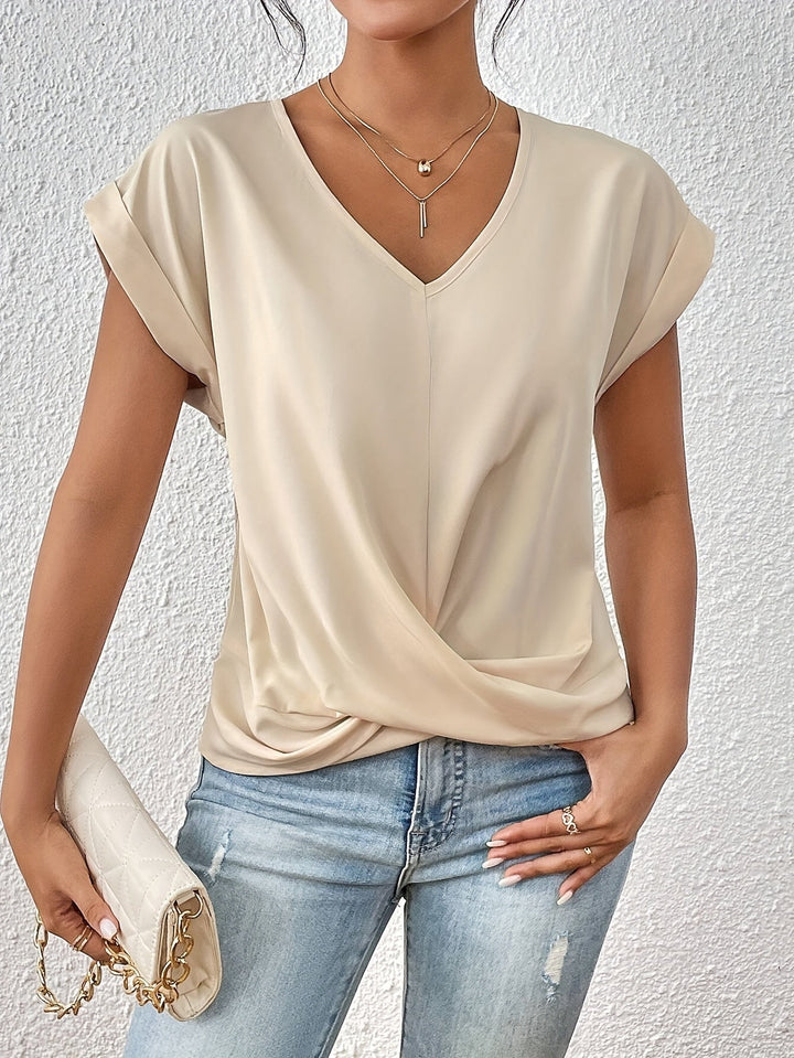 CAMELA™ | Elegant Blouse with Soft Draping