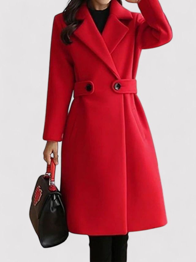 ELIZA™ | Wool Belted Winter Coat