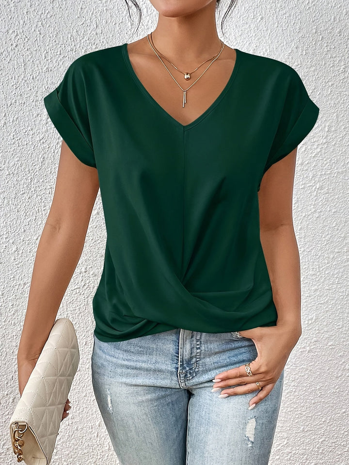 CAMELA™ | Elegant Blouse with Soft Draping