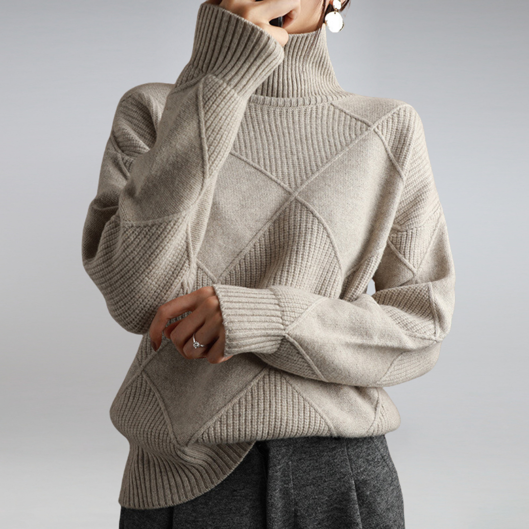 MARTHA™ | Comfortable Turtleneck Sweater