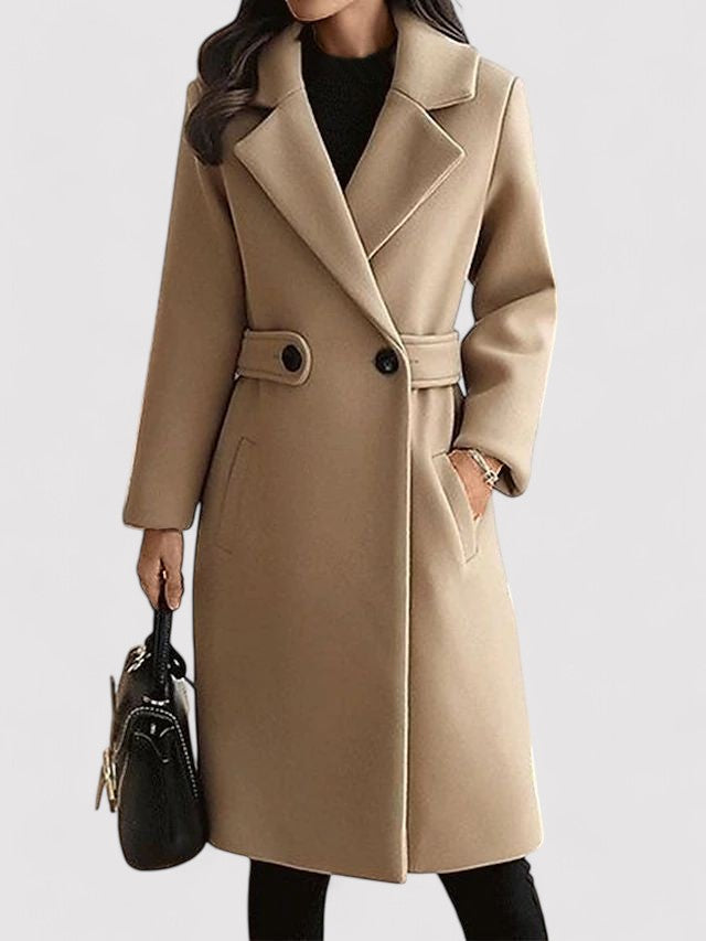 ELIZA™ | Wool Belted Winter Coat